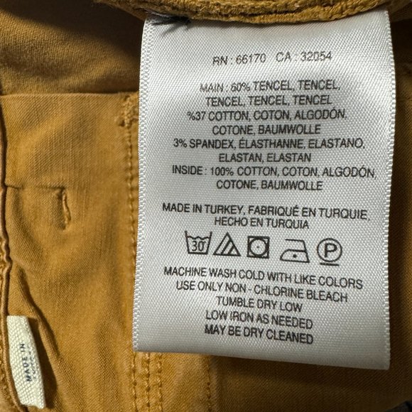 Anthropologie Hei Hei Abroad Skinny Ankle Pants, Size 30 - Picture 7 of 9